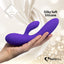 Lea Rabbit Vibrator Glitter Purple