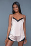 Natalie Satin Chemise & Briefs