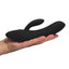 Laid V1 Silicone Rabbit Vibrator Black