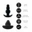 Plugz Butt Plug Black Nr 1