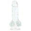 Crystal Addiction Clear Dong 6 inch Dildo