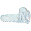 Crystal Addiction Clear Dong 6 inch Dildo