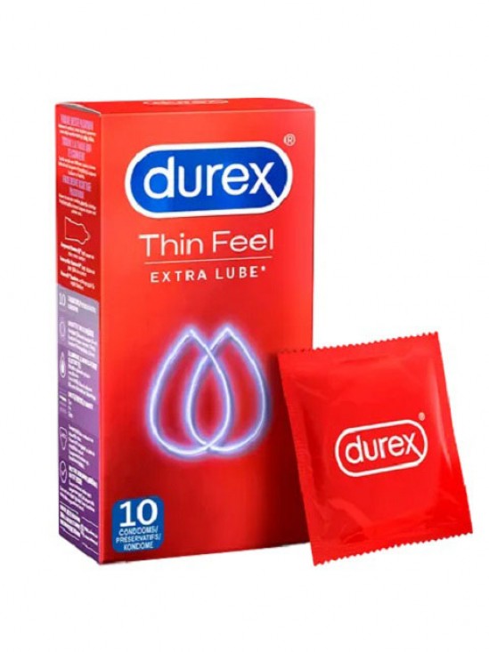 Durex Condoms Thin Feel Extra Lube