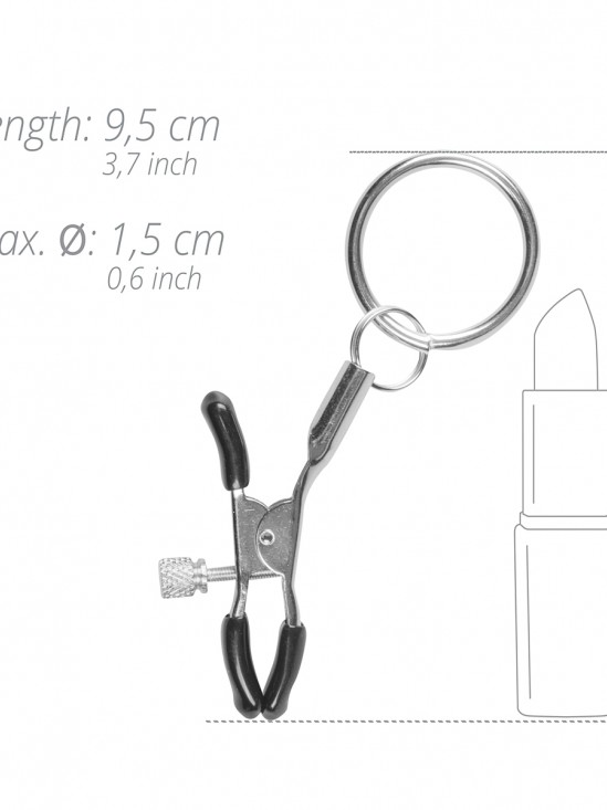 Metal Nipple Clamps With Ring